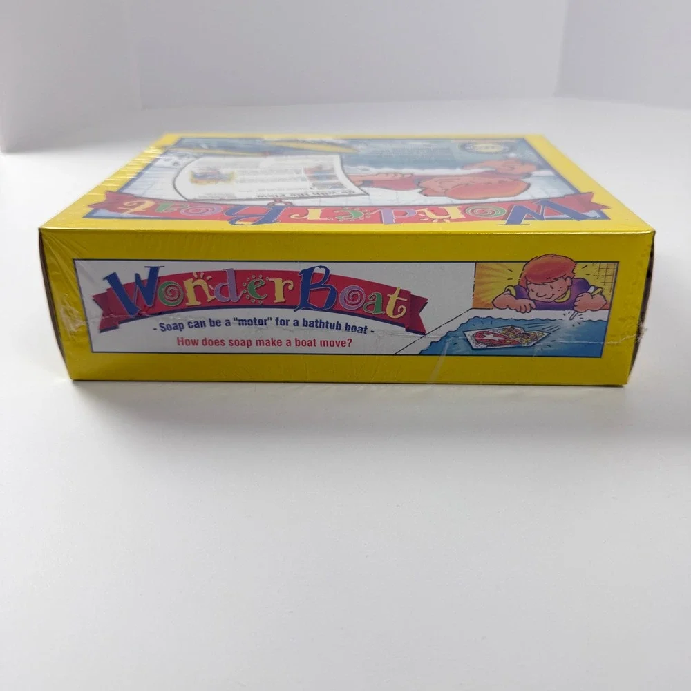 Vintage 90s Wonder Boat Science‎ & Activity Kit Ages 4 and Up New Sealed